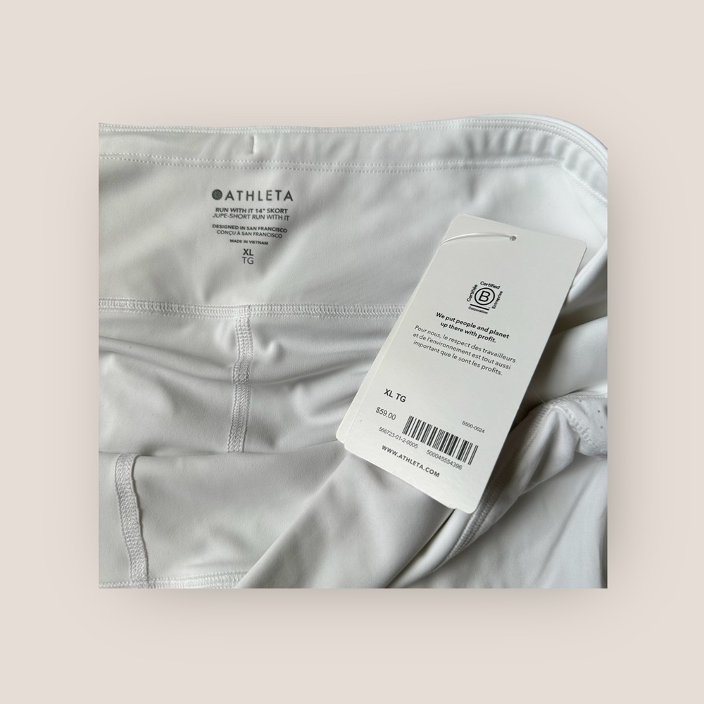 ATHLETA RUN WITH IT SKORT - XL - Picture 6 of 8